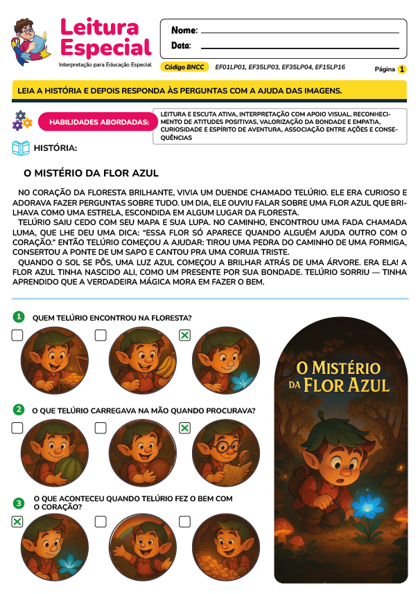 Leitura Especial para TDAH | Dislixia | Autismo | Down